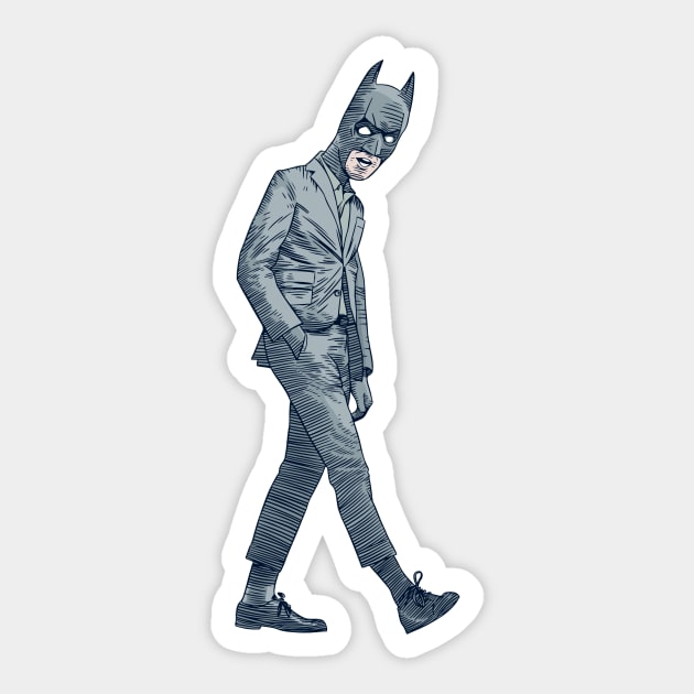 Bat Walking Sticker by nerdgonalley